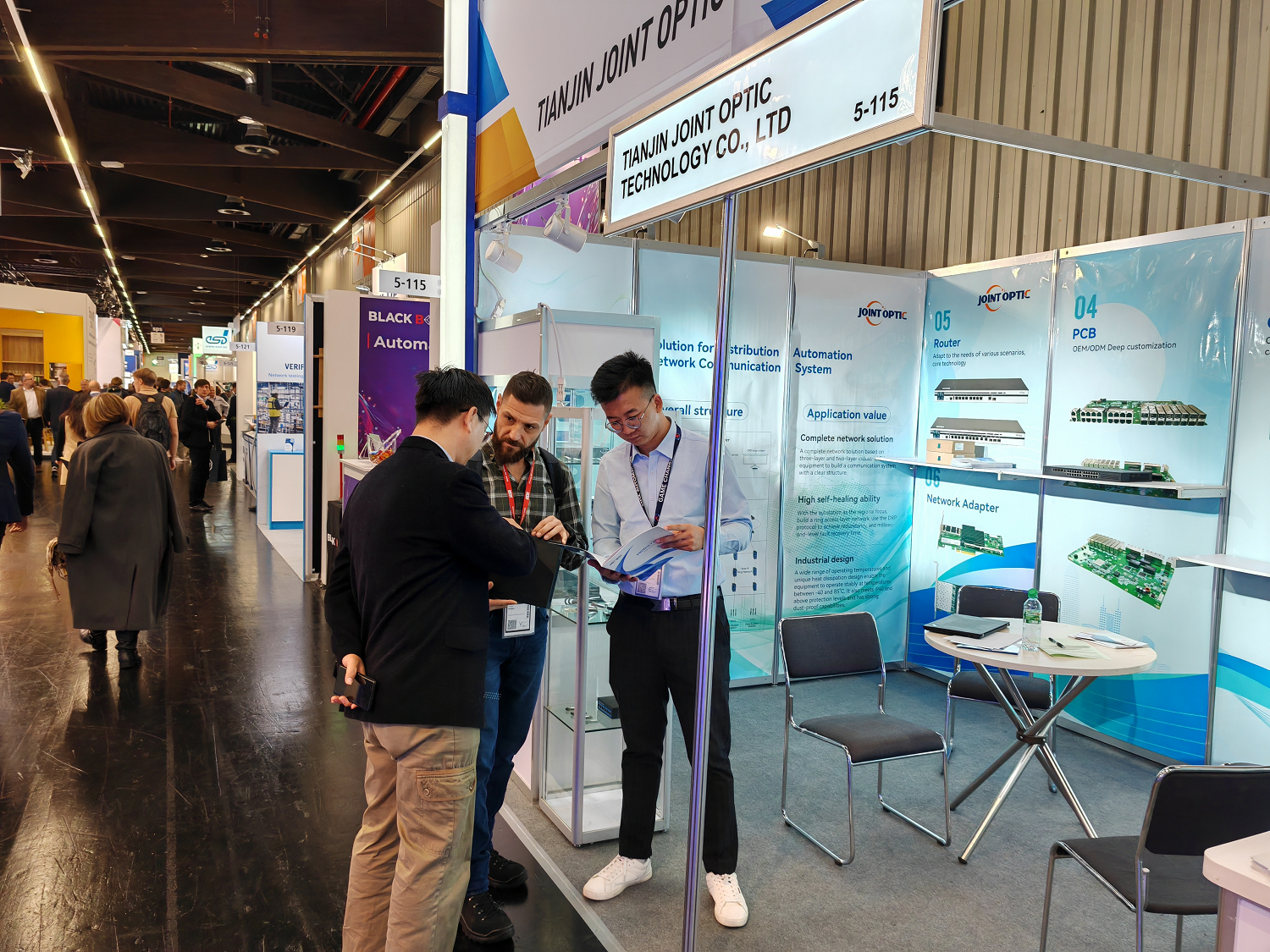 天津聚芯光禾科技亮相德国智能生产解决方案展览会，引领智能制造新潮流